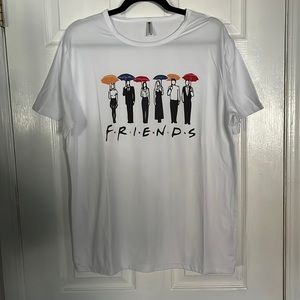 Friends white tee